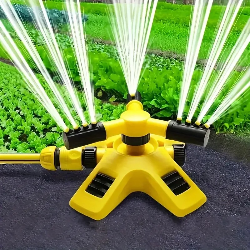 Gardening Tools Plastic - Testina irrigatrice rotante automatica a 360
