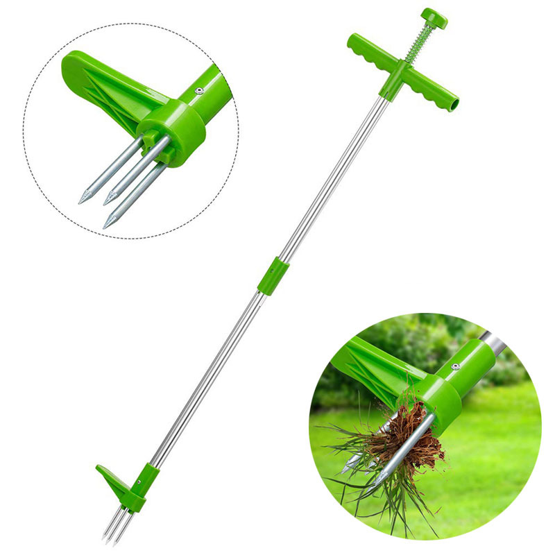 Gardening Tools To Remove Grass - Estrattore di erbacce portatile con manico