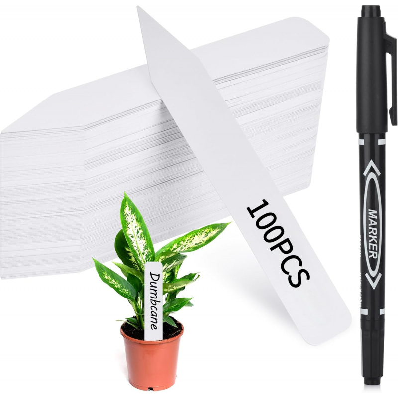 Plant Label Tags - Etichette per Piante da Giardino Impermeabili