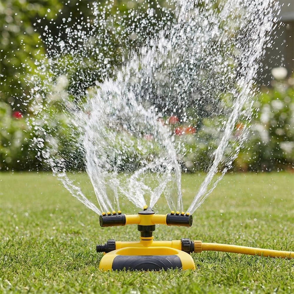 Gardening Tools Water - Irrigatore Automatico Rotante a 360 Gradi