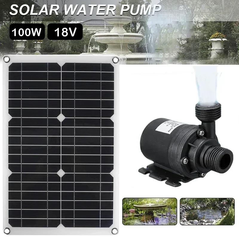 Gardening Tools Lowes - Pompa Solare Brushless da 100W 800l/h