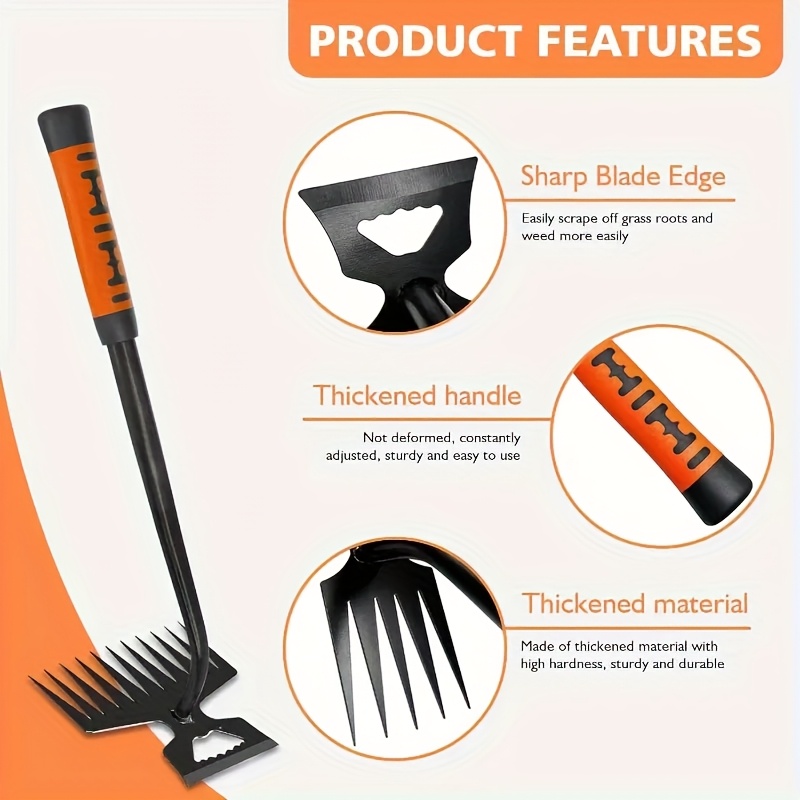 Rastrello Sarchiatore da Giard - Gardening Tools To Remove Grass recensione e prezzo