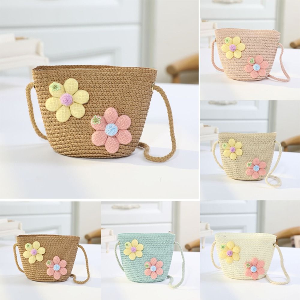Borsa a tracolla in paglia int - Gardening Tools Girls recensione e prezzo