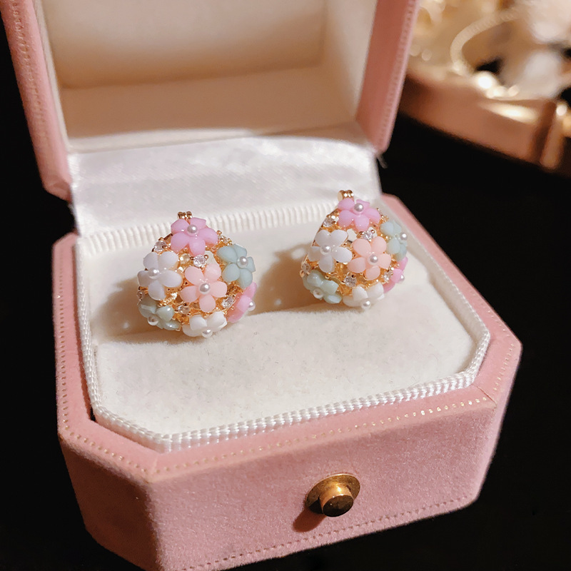 Alla moda zircone perla fiore  - Gardening Tools Girls recensione e prezzo