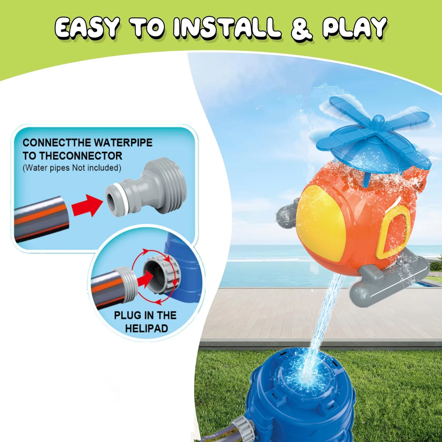 Elicottero Sprinkler Acqua Gio - Gardening Tools Girls recensione e prezzo